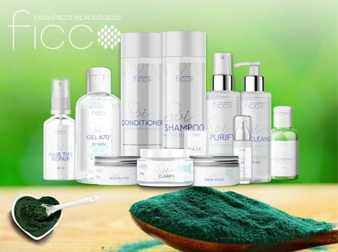 Linha FICCO SpiGreen - A melhor Spirulina